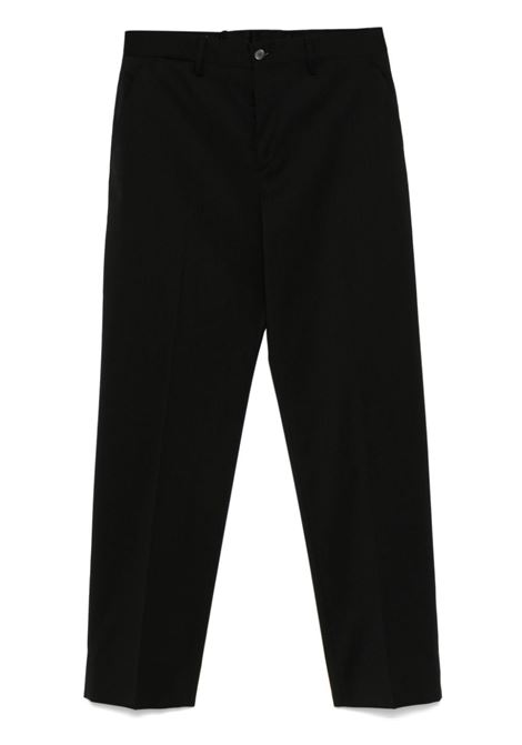 Pantaloni sartoriali con pieghe in nero Briglia 1949 - donna